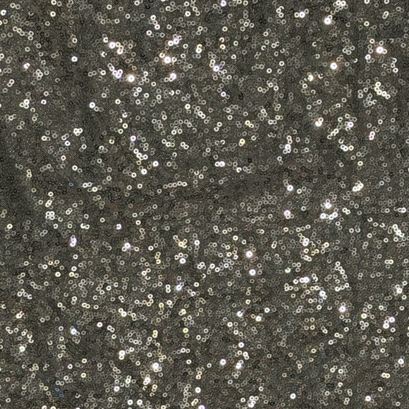 Anna-Kaci Silver Sequin Shift Dress Small | Holiday & NYE Party Dress - Picture 6 of 6